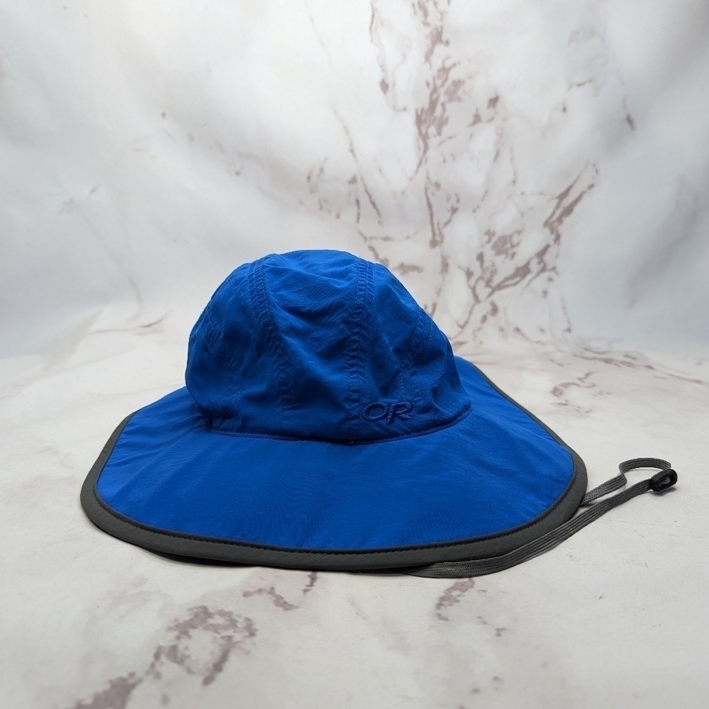 Outdoor Research Hat Kids Youth 3 To 6 Years Hike Camp Chin Strap Sun Wide Brim